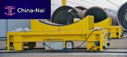 Battery-powered self-propelled trailer 2-axlemodularrail-mounted