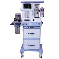 Trolley-mounted anesthesia workstation EFLO 6with respiratory monitoringwith ventilatorwith gas scavenging system