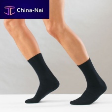Cotton yarn diabetic socks elastane yarnpolyamide yarn