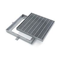 Galvanised steel manhole H 70/80