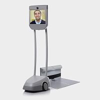 Mobile telepresence robot BeamPro®with integrated camera