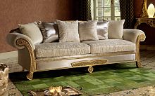 Sofa bed TREVItraditionalcottonbrown