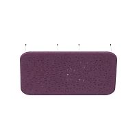 Ceiling acoustic panel WEBPETrectangularfabric look
