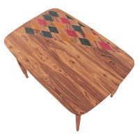 Traditional table RUTIGteakrectangularcommercial