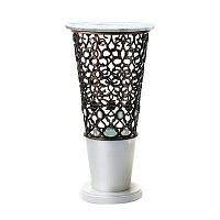 Traditional pedestal SARAYA AV 640marblemetal