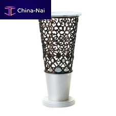Traditional pedestal SARAYA AV 640marblemetal