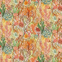 Upholstery fabric Acropora : HLUM121052for curtainfloral patternpolyester