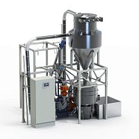 Centrifugal pulverizer MP seriescyclonehorizontalfor powders