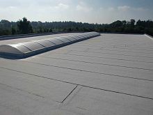 Roof waterproofing membrane POLYGUM CARRARArolltitanium