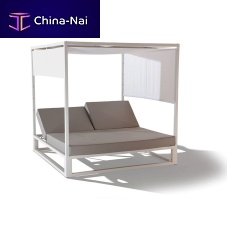 Canopy garden bed MALDIVEdoublecontemporaryreclining