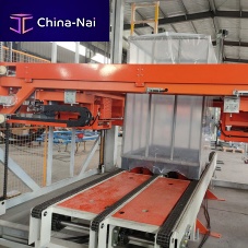 Fully-automatic shrink wrapping machine cuttingbottleheating