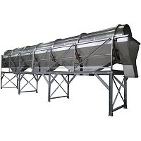 Sorting machine for the food industry for vegetablesfor grainrotary