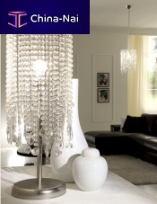 Table lamp RENOIRcrystaltraditionalcorded