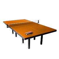 Indoor ping pong table PANGcontemporarycommercialhome