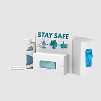 Mask dispenser HYG-SV1for gloveshydroalcoholic solutionwall-mounted