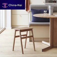 Contemporary stool Angle oakoiled woodoak base