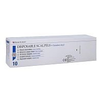 Plastic handle scalpel 1126187 single-use
