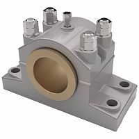 Flange plain bearing bronze