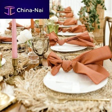 Fabric placemat WHOLESALE RAFFIAglassmetal