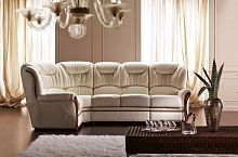 Corner sofa NADIAbedtraditionalleather