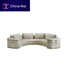 Semicircular sofa Oceancontemporaryfabricbeige
