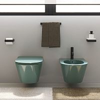 Wall-hung bidet MARE - MRBS - SMERALDOceramicby Matteo Thun & Antonio Rodriguez
