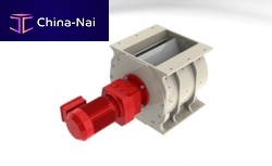 Multi-purpose rotary valve square-flange