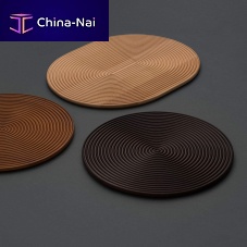 Solid wood placemat WAVEScontemporary