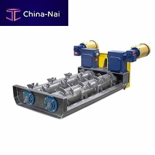 Double-roller mill horizontalcylindrical