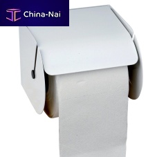 Wall-mounted toilet roll holder PH ROULEAU MTAL stainless steelepoxycommercial