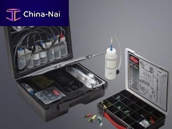 Pressure leak tester injection pump