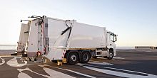 Rear-loader waste collection vehicle VARIOPRESS