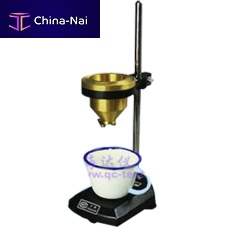 Cup type viscometer portable
