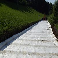 Non-woven geotextile GEOTEX R/GEOTEX RCpolyesterreinforcementprotection