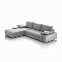 Modular sofa KANUMERAcontemporaryfabricleather