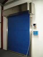 Roll-up industrial door AR0051FPVCfor cold storagerapid