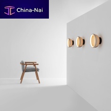 Contemporary wall light MESHindooraluminumround