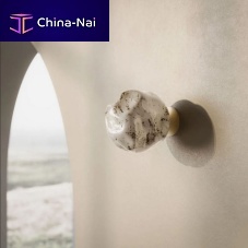 Contemporary wall light STONE indoorMurano glassbrass