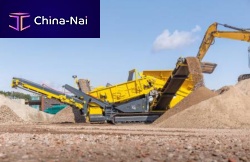 Mobile screener K4for bulk materialscompact