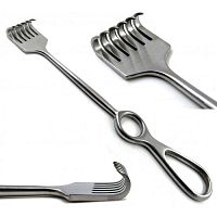 Surgery retractor TI-03-2005adultstainless steelautoclavable