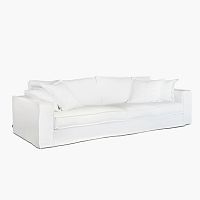Sofa bed WESTMINSTERcontemporaryfabricblack