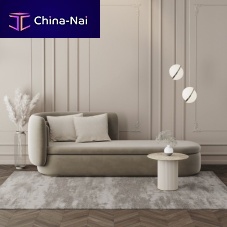 Contemporary daybed glem fabricfabricmetal