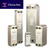 Brazed plate heat exchanger liquid/liquidcoppercompact