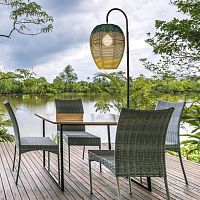 Floor-standing lamp MEISY metalacryliccontemporary