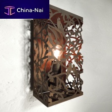 Contemporary wall light PARROTS outdoorCOR-TEN® steelrectangular