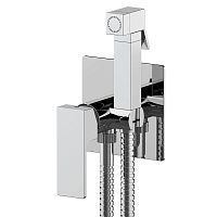 Toilet hand shower 185REsquarechrome-plated brasscontemporary