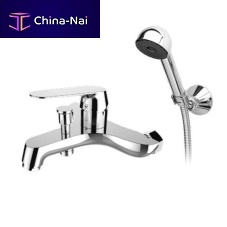 Shower mixer tap SK 10wall-mountedstainless steelbathroom