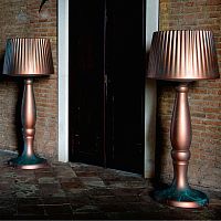 Floor-standing lamp AGATApolyethylenetraditionalgarden