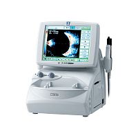 On-platform, tabletop ultrasound system US-4000for ophthalmic ultrasound imagingB/W