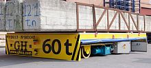 Battery-powered self-propelled trailer 2-axlemodular